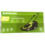 Greenworks 24V Akku-Rasenmäher – flexibel !! ohne Akku & Ladegerät!!