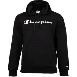Sweatshirt CHAMPION "Sweatshirt Hooded Sweatshirt Heavy Soft", Herren, Gr. M, schwarz, Obermaterial: 55% Baumwolle CO. 45% Polyester PES., Sweatshirts Sweatshirt