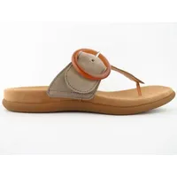 Gabor Damen Zehentrenner in Beige, Größe 43 - Beige