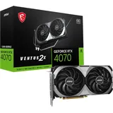 MSI GeForce RTX 4070 Ventus 2X E 12G OC 12 GB GDDR6X V513-432R