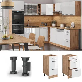 Vicco Schubladenschrank R-Line 40 x 60 x 81,5 cm Weiß