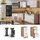 Vicco Schubladenschrank R-Line 40 x 60 x 81,5 cm Weiß