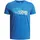 Under Armour Overlay T-Shirt Jungen 402 - blue atlantis/high vis yellow XL (160-170 cm)