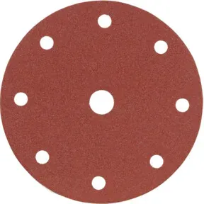 Starcke Papier-Klett-Schleifscheibe (A) Lochung 8fach + 1,⌀ 150 mm, Körnung: 180