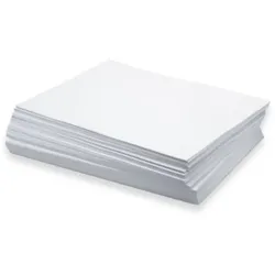 Espírito rebelde Seidenpapier Weiß 50x75 cm – 500-Blatt-Packung für Verpackungen, Blumen, Pompons, Basteldekoration und Geschenkverpackungen