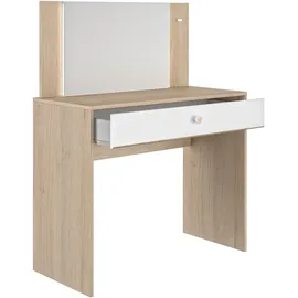 Gami Schminktisch "MAKE UP", braun (kastanie natur nachbildung, kastanie natur nachbildung, kastanie natur nachbildung), B:94cm H:121cm T:44cm, Tische, Schminktisch, Eleganter und praktischer Schminktisch mit einem Schubfach