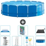 Frame Pool Rund - 457x122 Cm - 8-teilig  S562