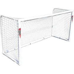 Fußballtor 2.4 x 1.2m - Perfekt. um im Garten zu kicken WEISS No Size