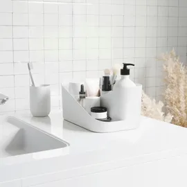 Umbra Kosmetik-Organizer Badorganizer Grau/Weiß