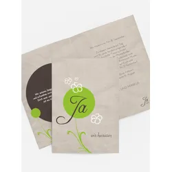 Hochzeitskarten Einladungen selbst gestalten mit Spruch und Fotos im Onlinedesigner bei Meine-Kartenmanufaktur.de