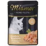 Miamor Feine Filets Thunfisch in Lachsjelly 24 x 100 g