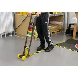 Bodenmarkierungsgerät für PVC Bodenmarkierungsbänder ohne Schutzfolie
