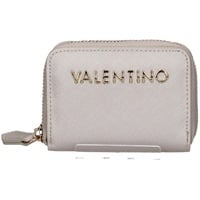 Valentino Damen Divina Sa ZIP AROUND WALLET, Platinfarben - Einheitsgröße