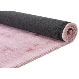 Tom Tailor Shine uni Kurzflorteppich 250 x 350 cm rose