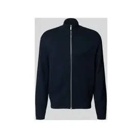 Selected Strickjacke SLHTELLER FN RELAXED ZIP CARDIGAN Relaxed Fit 16099572 Blau L