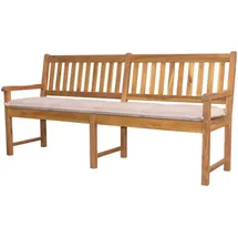 GRASEKAMP Kissen Gartenbank 200cm - Sand