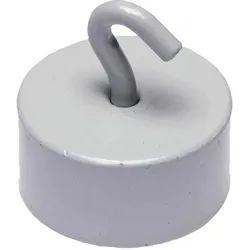 ALCO Hakenmagnet Neodym Neodym (Nd) 30mm TG 28000 g weiß Packung mit 180 Stück