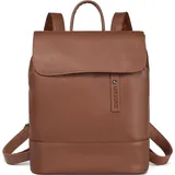 luxuskollektion Damen Cityrucksack 14 Zoll Laptopfach Kunstleder Wasserdicht Anti-Diebstahl