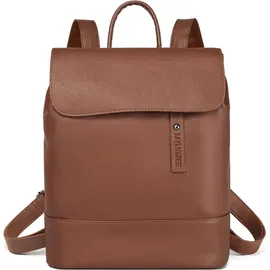 luxuskollektion Damen Cityrucksack 14 Zoll Laptopfach Kunstleder Wasserdicht Anti-Diebstahl