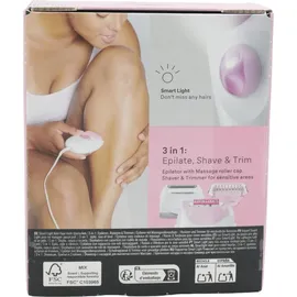 Braun Silk-épil 3 3-031 Rosa/Weiß