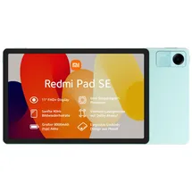 Xiaomi 	Redmi Pad SE 11.0'' 4 GB RAM 128 GB Wi-Fi mint green 