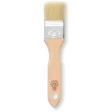 WEITZ Backpinsel aus Buchenholz, 3,6cm Haushaltspinsel flach mit Naturborsten, Küchenpinsel für Backen und Kochen, 1,5" breit