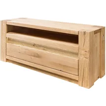 MASSIVMOEBEL24.DE KENT TV-Board 123x40x53 cm Beige Holz