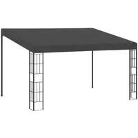 vidaXL Wand-Pavillon 3 x 4 m Anthrazit