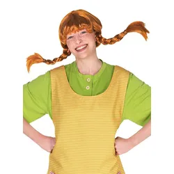 Pippi Langstrumpf Perücke für Erwachsene - OS