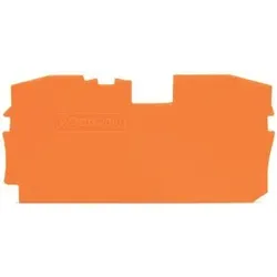 Wago 2010-1292 Abschluss- und Zwischenplatte, 1 mm dick, orange 20101292 - 25 Stück