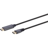 Gembird 4XEM 4XDPMHDMIMCBL Videokabel-Adapter 1,8 m DisplayPort HDMI Typ A (Standard) Schwarz