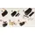 Prosperplast Pflanzkasten 49 x 17 x 17 cm Anthrazit Komplettset