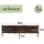 urfence Beeteinfassung Weide 100 x 20 cm 1 Stück braun