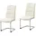 Hti-Living Schwingstuhl PU DannyC Kunstleder weiß 2er Set