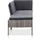 vidaXL Garten-Lounge-Set grau 48962
