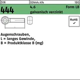 F. REYHER Nchfg. GmbH & Co. KG Augenschraube DIN 444 Form LB LBM 24 x 120 4.6 galvanisch verzinkt 5 Stück