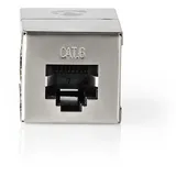 Nedis Cat 6 Netzwerkadapter Geschirmt RJ45 8P8C Buchse Gerade Metall