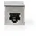 Nedis Cat 6 Netzwerkadapter Geschirmt RJ45 8P8C Buchse Gerade Metall