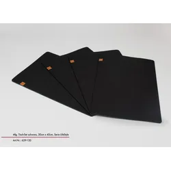 Tischset-Set LIFESTYLE - schwarz