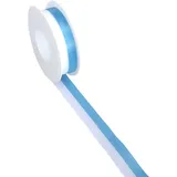 Deko AS GmbH Vereinsband - blau, weiß - 25 mm x 25 m - 2436 25 81