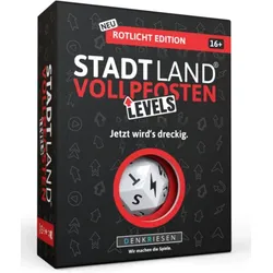 DENKRIESEN SL609 Stadt Land Vollpfosten® Levels | Rotlicht Edition – 