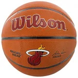 Wilson Basketball TEAM ALLIANCE, MIAMI HEAT, Indoor/Outdoor, Mischleder, Größe: 7