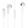 forcell In-Ear Kopfhörer Weiß