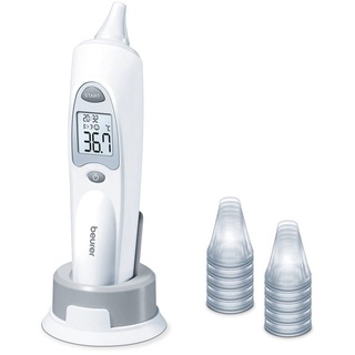 Beurer FT 58 Ohrthermometer, digitales Fieberthermometer mit Infrarot-Messtechnik für Messung im Ohr, 1 Stück (1er Pack)