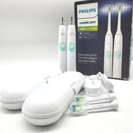 Philips Sonicare ProtectiveClean 4300 HX6807/35 Doppelpack + Reiseetui