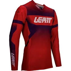 Leatt 5.5 UltraWeld Sunburn, Trikot - Rot/Violett/Weiß - M