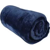 Bestlivings Kuscheldecke Celina Blau 60 x 80 cm