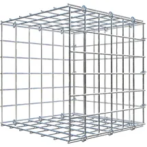 Gabiona C-Ring-Gabione-Anbaukorb Typ 2 30 x 30 x 30 cm Maschenw 5 x 5 cm