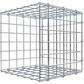 Gabiona C-Ring-Gabione-Anbaukorb Typ 2 30 x 30 x 30 cm Maschenw 5 x 5 cm