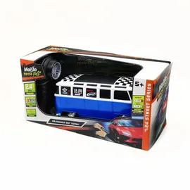 MAISTO RC-Auto VW Bus Samba 2,4GHz RTR blau-weiß (581529)